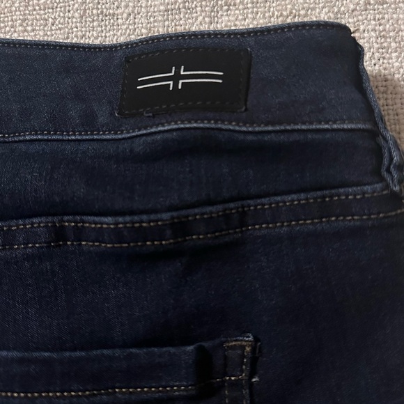 LIVERPOOL Lucy Bootcut Dunmore Dark Wash Stretch Upscale Career Chic Sleek 20W - Picture 9 of 16